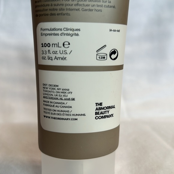 The Ordinary - Natural Moisturizing Factors + HA. 100 mL. New never opened. NWOT - Picture 4 of 5